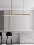 Pendant lamp Brystol Crystal LED 24W 3CCT L120 BLK