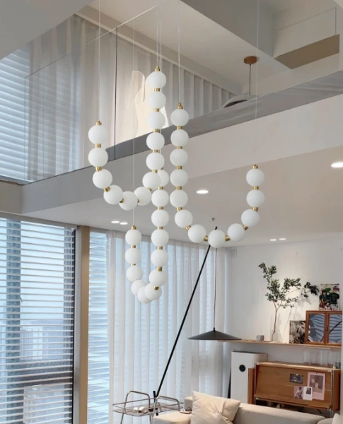 Pendant lamp Cloud P52 P3 LED 36W 3CCT BRS