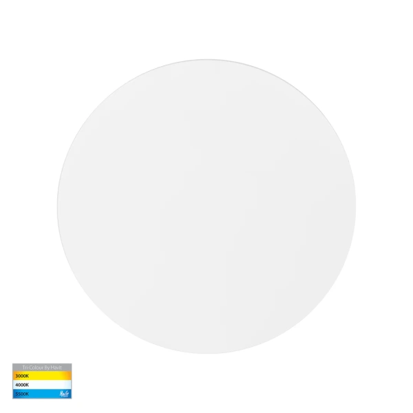 Wall light Halo WHT 3CCT LED HV3592T-WHT 12W IP65