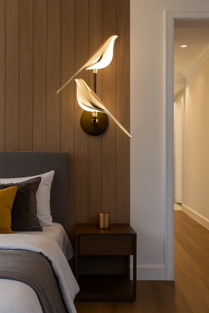 Wall lamp Lind W2 LED 20W Adjustable Bird BL