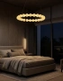 Pendant lamp Coronet Alabaster Spanish Marble D60 LED 30W CCT BRS