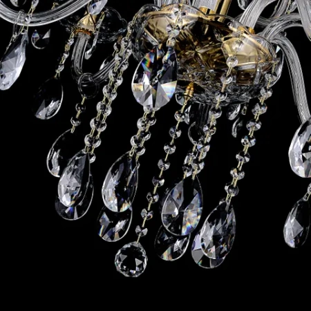 Chandelier Bromley Crystal K9 12 light GL