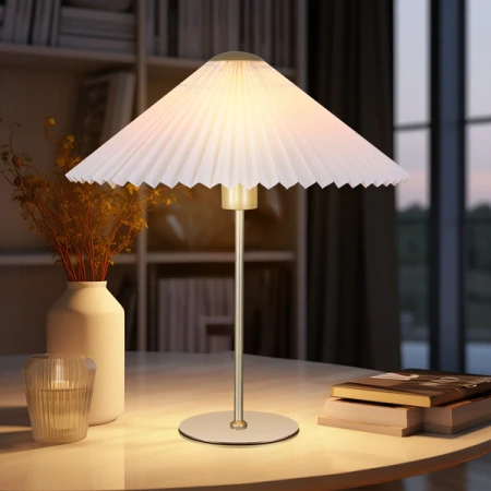 Table lamp Peck Pleated