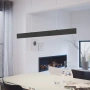 Pendant lamp Climene 2 3CCT LED 38W up-down L1800 BLK