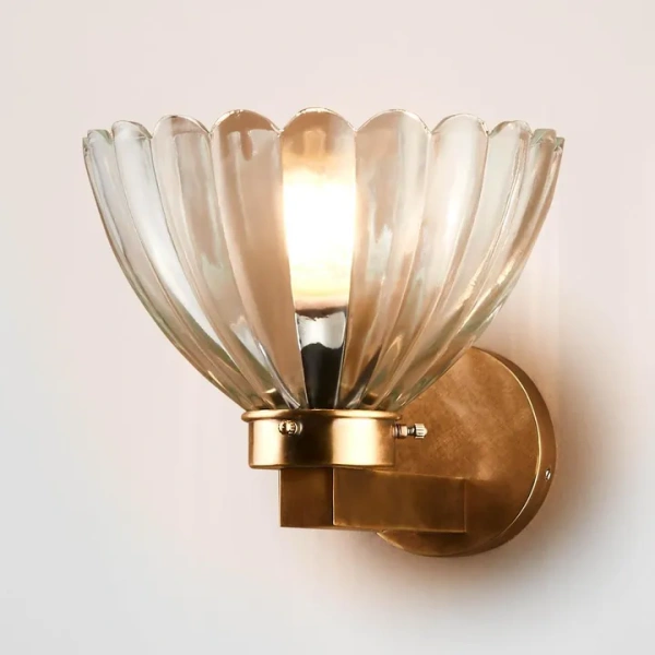 Wall light Otis E14 BRS