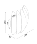 Wall light TIJUANA LED Tri-CCT Dimmable 17W