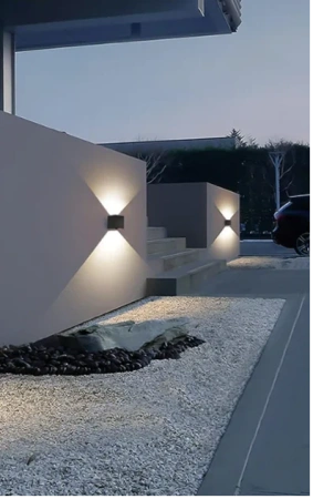 Wall light VERSA LED 6W 3CCT HV3658T-BLK-SQ