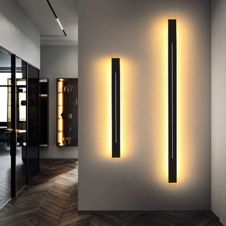 Wall light Edgar 150 LED 34W 3CCT IP54 BLK