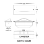 Step light Corba 10W HV3013T-AB 12V AB