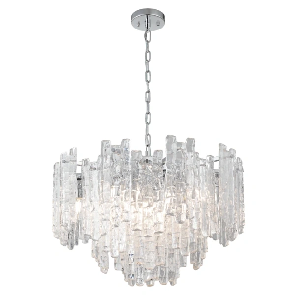 Pendant lamp Riviera 10lt E27 CHR