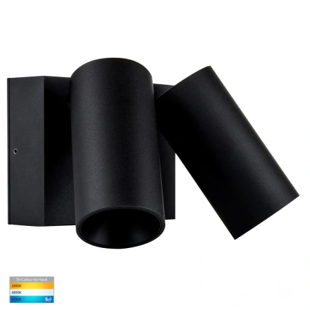 Wall light Revo BLK Double Adjustable HV3683T-BLK IP65
