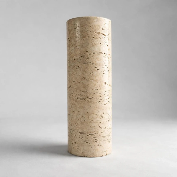 Wall lamp Nest round Travertine GU10 NT