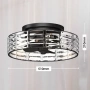 Ceiling Fan Odyssey DC 22 High Airflow BLK