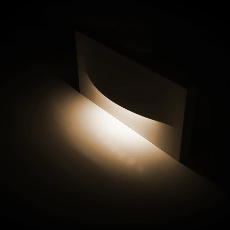 Wall light Lisca 5W 3CCT 240V RECTANGULAR LED BLK