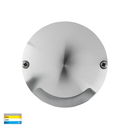 Step Inground light Dome LED 3W 3CCT HV2871T-SLV-12V
