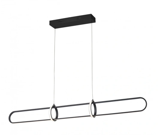 Pendant lamp Aura L1 LED 45W 3CCT L150 BK