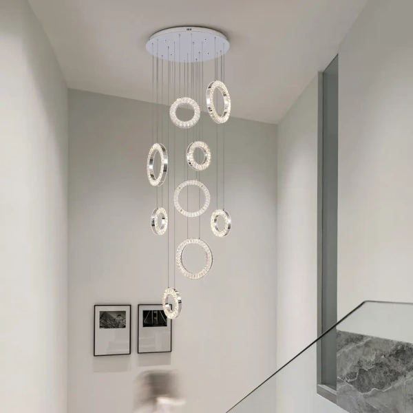Pendant lamp LUNA LED CH