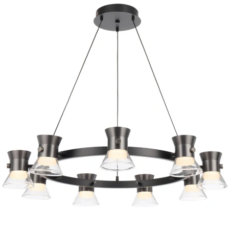 Pendant lamp Tipico 9 D89 LED 54W 3K BK