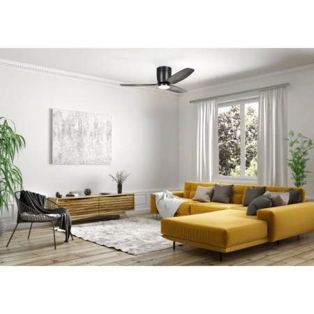 Ceiling Fan Seacliff 20523602 44 LED BLK