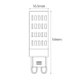 Globe G9 LED 2W 2700K 12V Dim