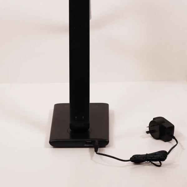 Desk lamp LUKE LED BLACK TOUCH DIM USB PORT