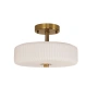 Pendant lamp Worth Satin E14 BRS