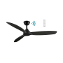 Ceiling Fan Seaforth DC 52 33W BL