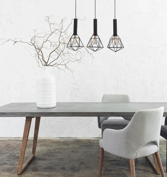 Pendant lamp BLACKBAND 3x Bird Cage With Bar