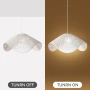 Pendant Light Adaya Rattan White