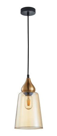 Pendant lamp JEREZ1 E27 bronze
