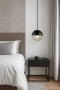 Pendant lamp Disco 30 BL