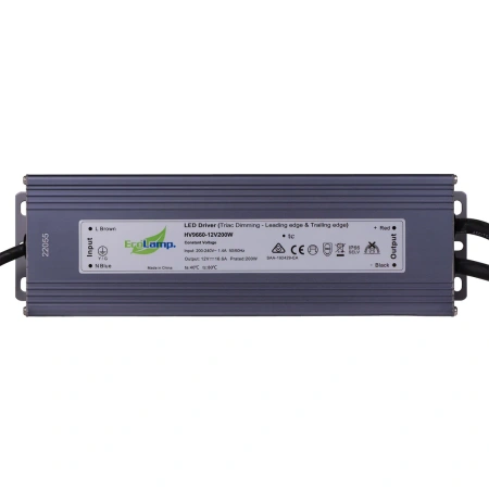 Driver LED HV9660-24V 200W IP66 Triac Dim