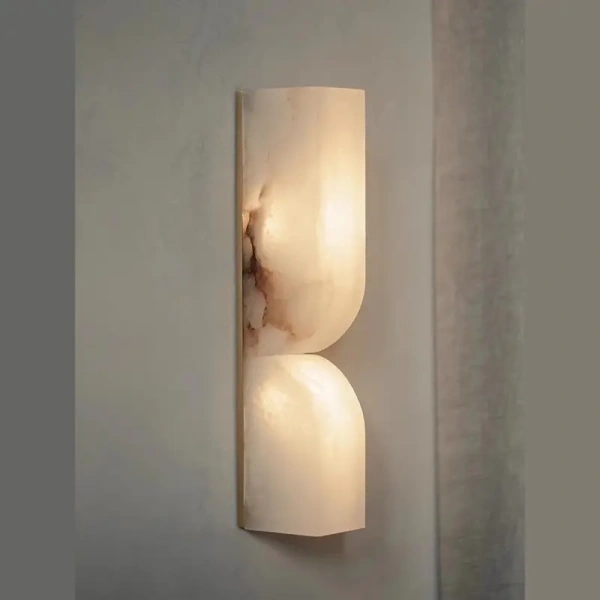 Wall light Lecera 1 Alabaster Spanish Marble G9 BRS