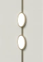 Surface mounted track set 2 Muse 48V 56W CCT BRS