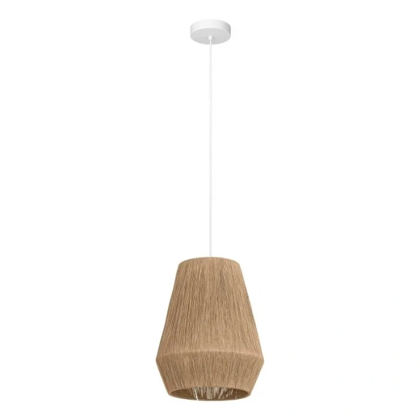 Pendant lamp Alderney 1 E27 WHT