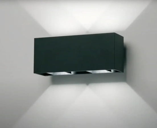 Wall light Evora LED 10W Up-Down adjustable BLK