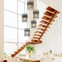 Pendant lamp Quilo 5lt E27 BLK
