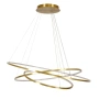 Pendant lamp Slim 3 Ring LED 90W 3CCT BRS