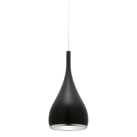 Pendant lamp Aero 1Lt Matt Black