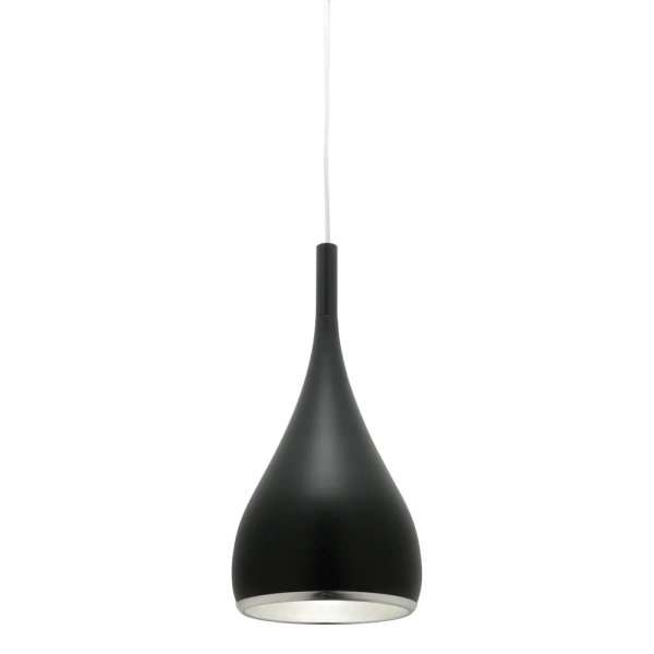 Pendant lamp Aero 1Lt Matt Black