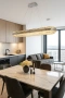 Pendant lamp Royal Crystal LED 60W CCT Dim L120 CHR remote