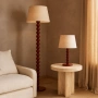Floor lamp Pearl Orb E27 RUST