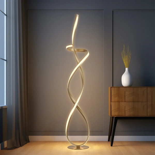 Floor Lamp Ainhoa LED Gold