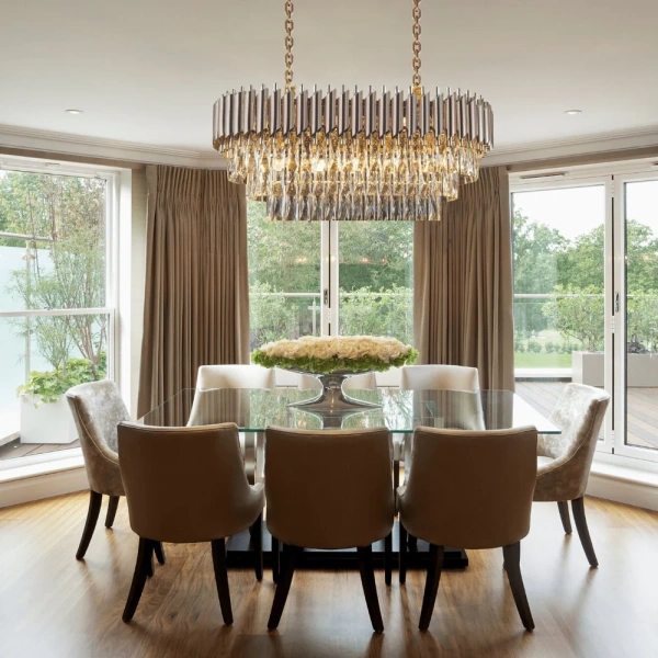 Pendant lamp Windsor Premium Crystal E14 GLD