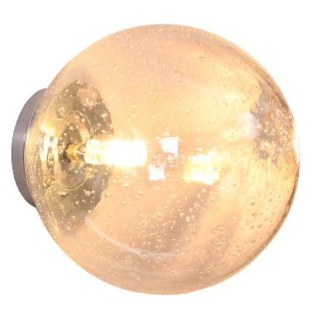 Wall lamp Ava Dimple G9 IP65 AMB BRS