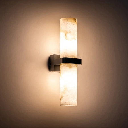 Wall light Albast Black Alabaster Spanish Marble G9 18W IP65