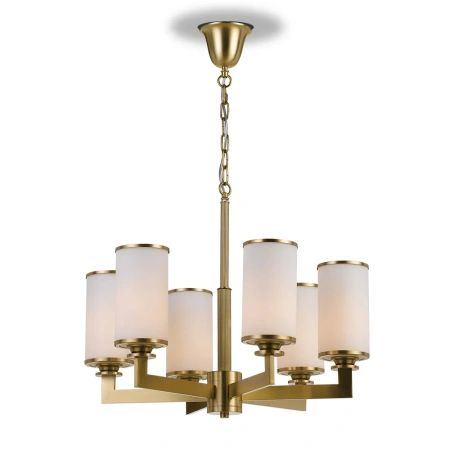 Pendant AHERN 6 Lights Solid BRS