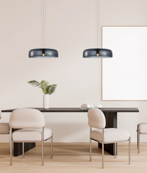 Pendant lamp GELATINA1 E27 D42 SMK