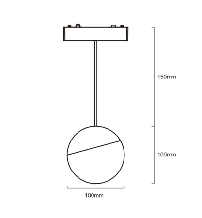 Track Opal S Ball Z3065-6.OP.CCT.BK 48V  6W WIFI