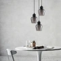 Pendant lamp CHAMPAN2 E27 black